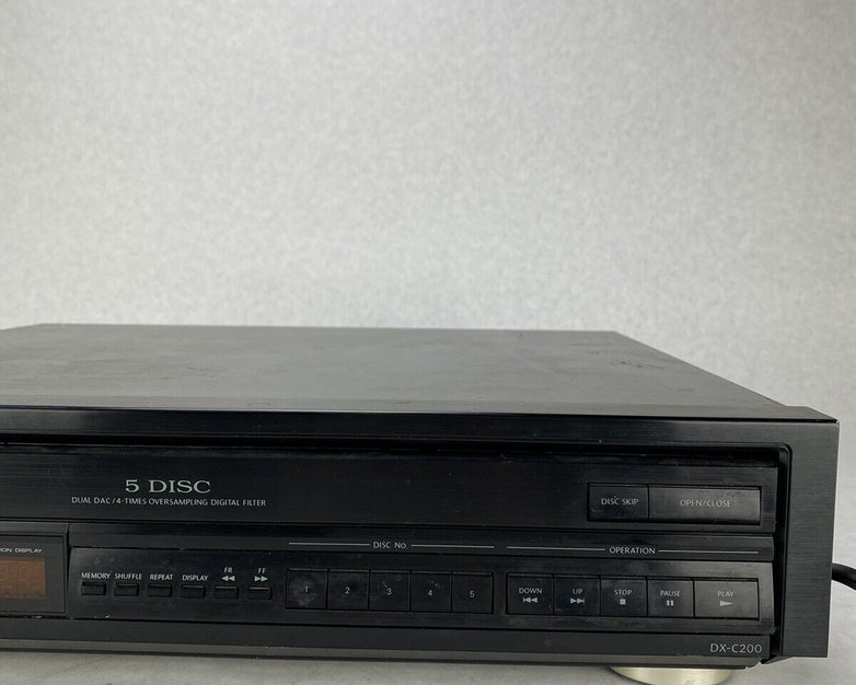 Onkyo DX-C200 Compact Disc Player Changer NEEDS REPAIR