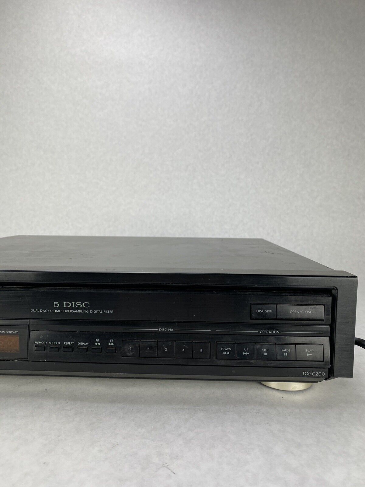 Onkyo DX-C200 Compact Disc Player Changer NEEDS REPAIR