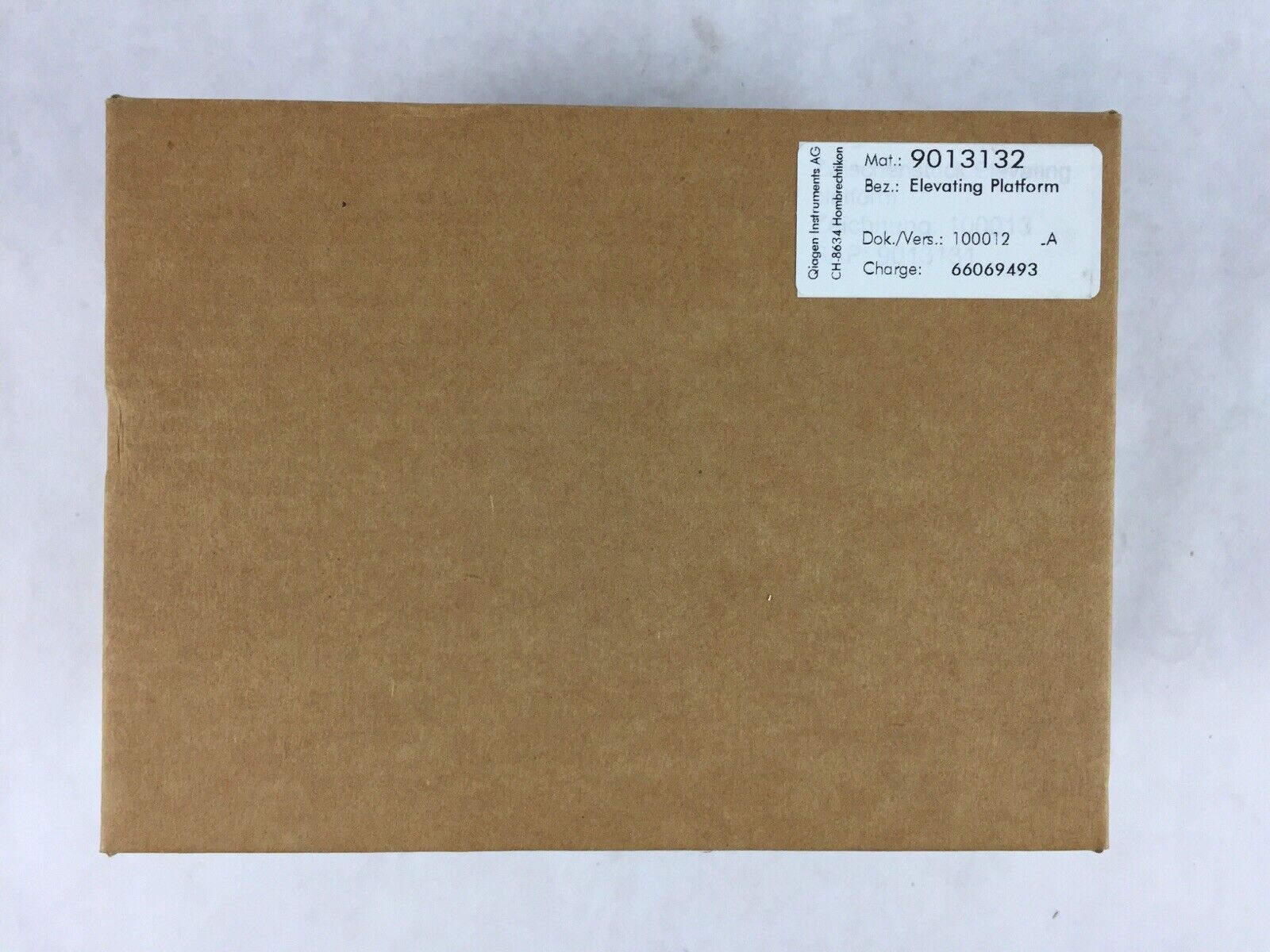 Brand New Qiagen 9013132 1747250-00 Elevating Platform