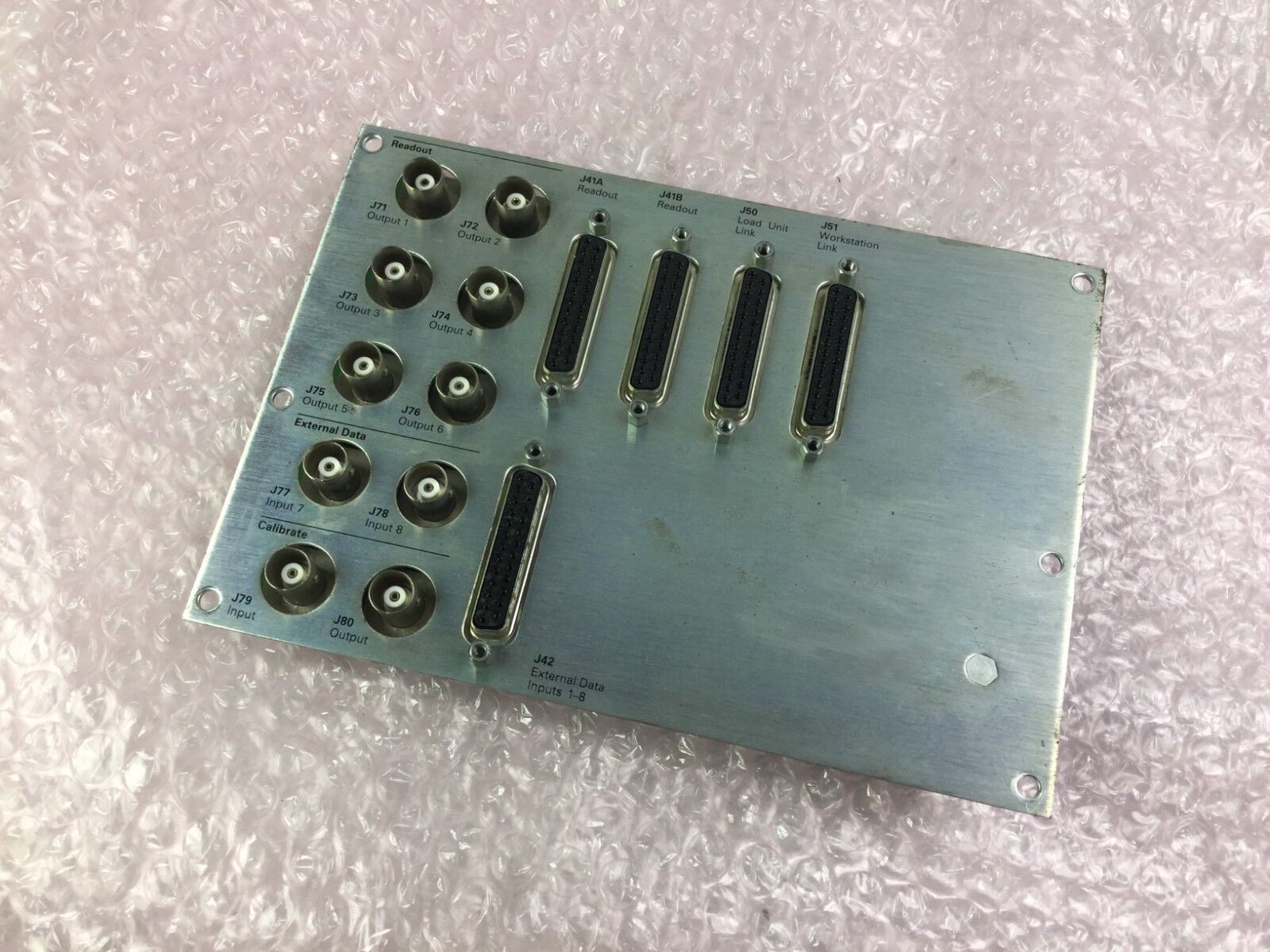 MTS TestStar II D494088-01A Circuit Board and Plate