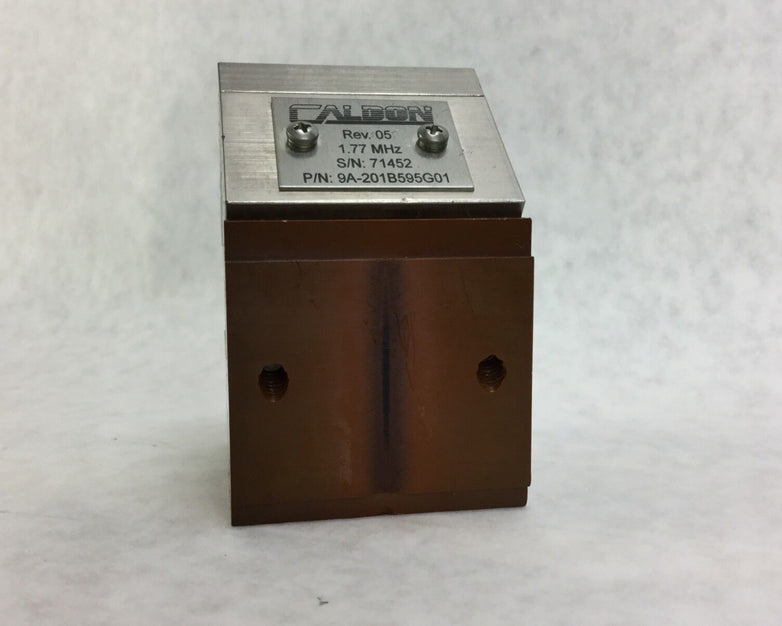 Caldon 9A-201B595G01 1.77 MHz  CW 7967  OW 38  HW .635  Untested