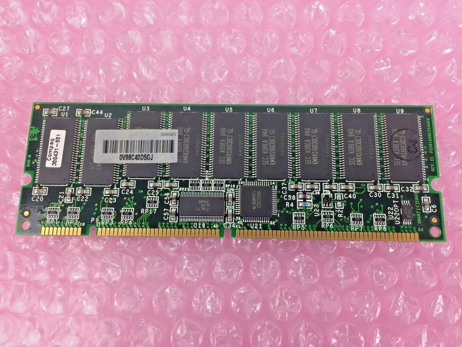 Compaq Server Memory 333143-001 0V98C40D5GJ 128MB RAM