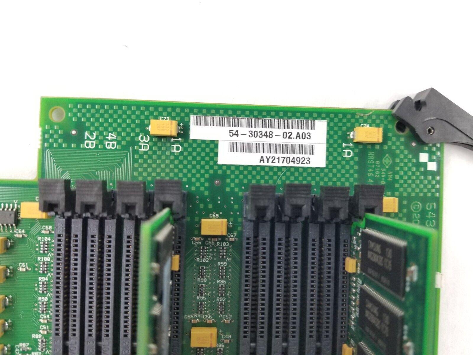HP Compaq DEC ES45 54-30348-02 A03 ALPHA Server Memory Riser With 2x 256MB DIMMs