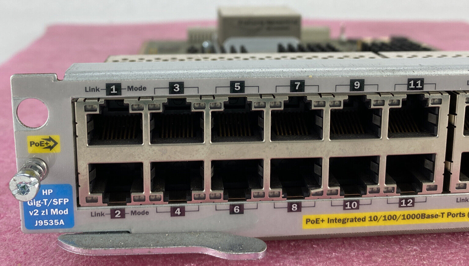 HP ProCurve Gig-T SFP E5406 zl Switch Module J9535A 5064-2001 A-5037-D3 NO POWER