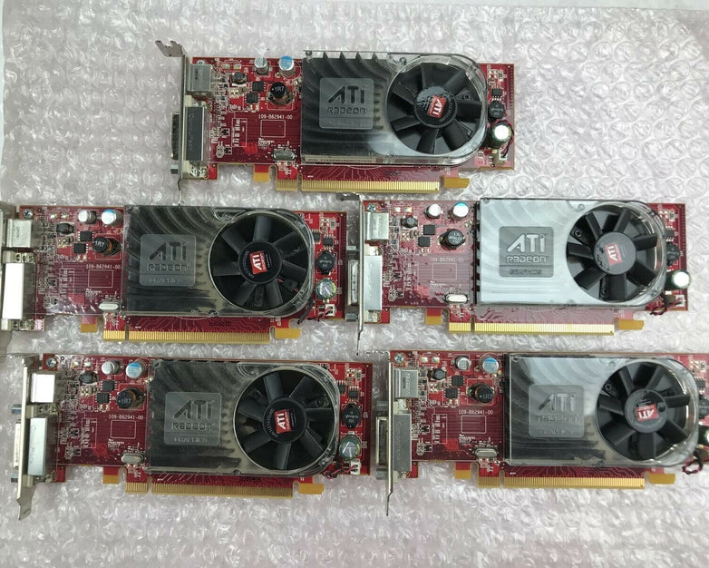 ATI 109-B62941-00 Radeon HD 3450 256MB DDR2 PCIe Video Card Lot of 5