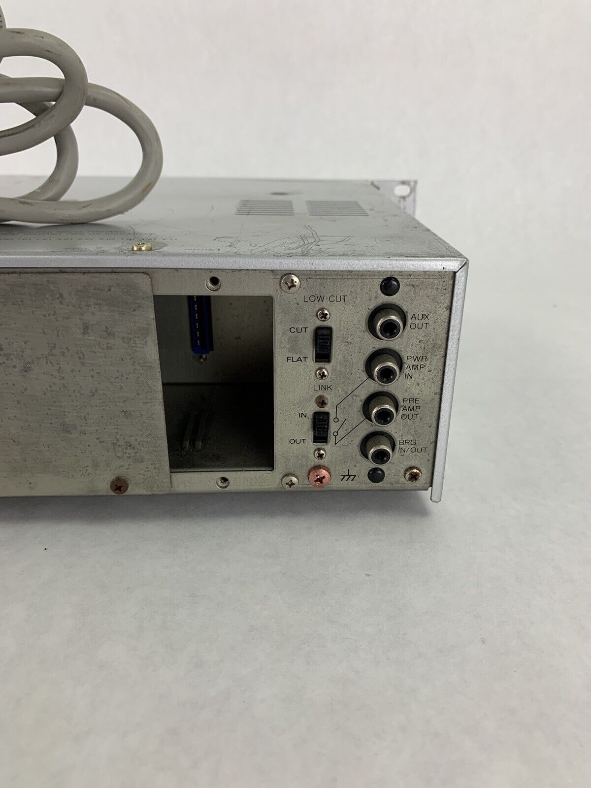 TOA A-903A 900 Series Mixer Power Amplifier Tested Missing Modular Cards