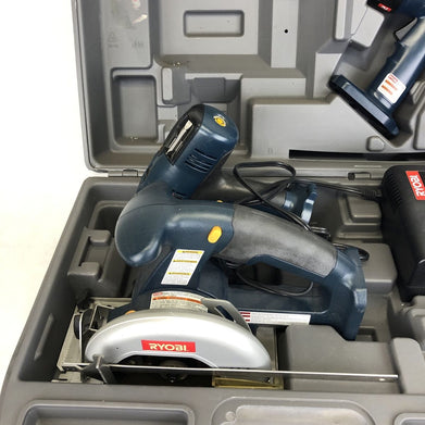 Ryobi Power Tool Set With Hard Carrying Case