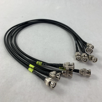 Lot of 5 AKG MK PS Antenna Cable 500 OHM 58/U