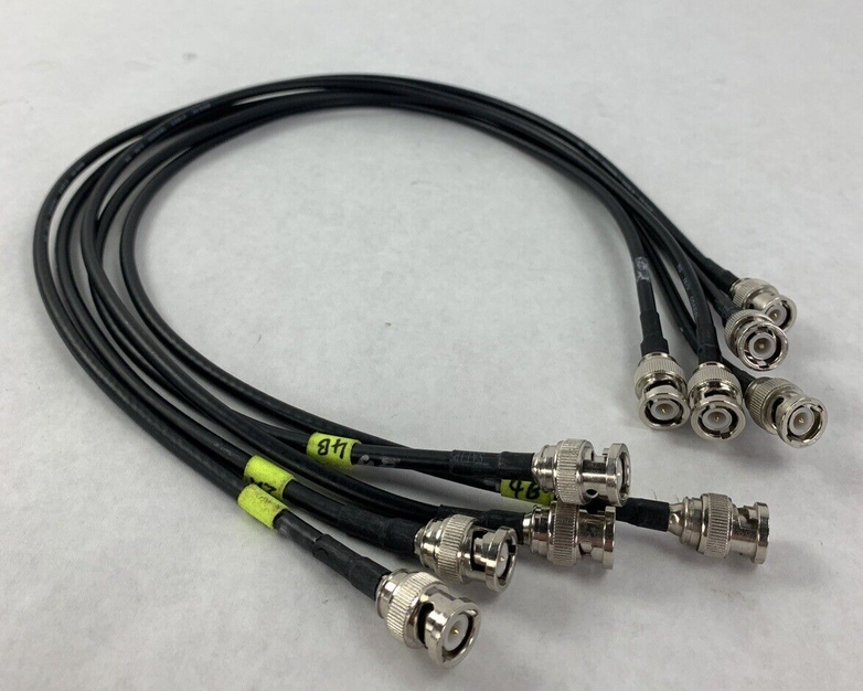 Lot of 5 AKG MK PS Antenna Cable 500 OHM 58/U