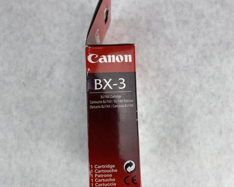Canon BX-3 Genuine Black BJ Fax Inkjet Cartridge FAX-B100 B110 B820 B150 B155