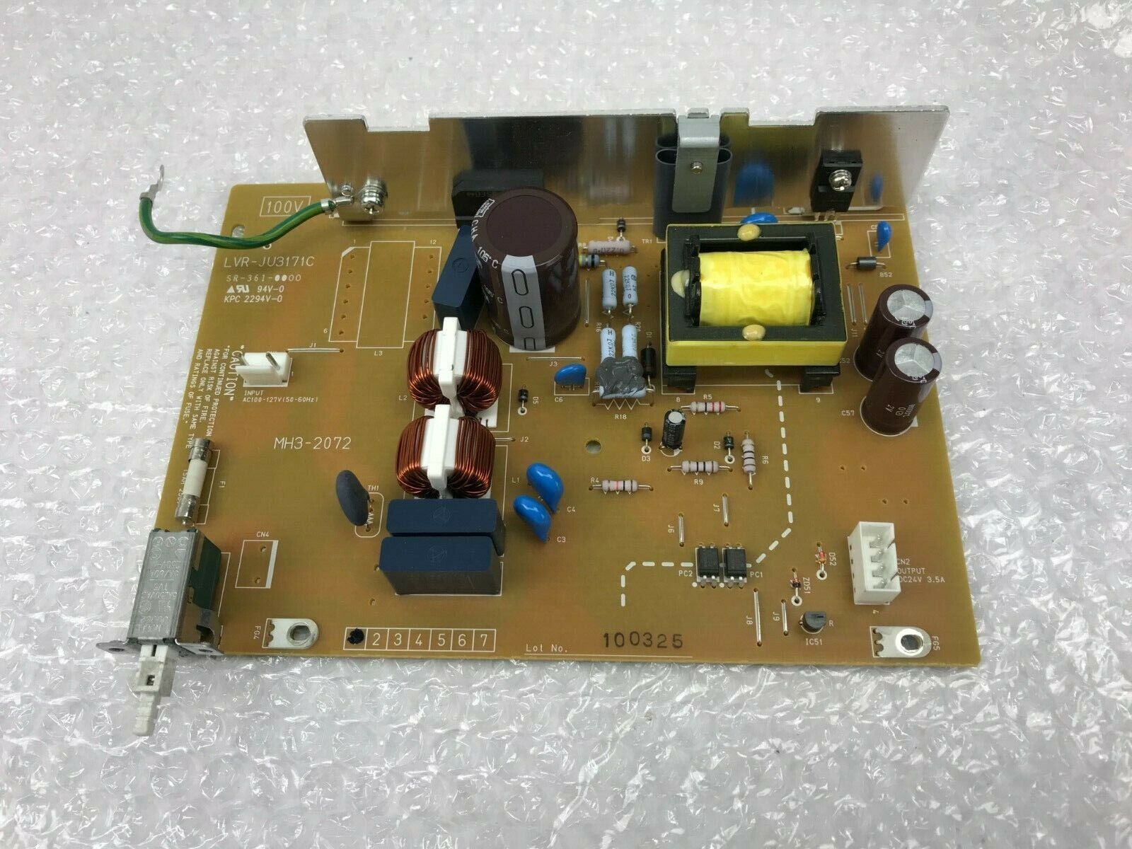 Canon DR-7550C LVR-JU3171C Power Supply LVPS Board PCB DR-6050
