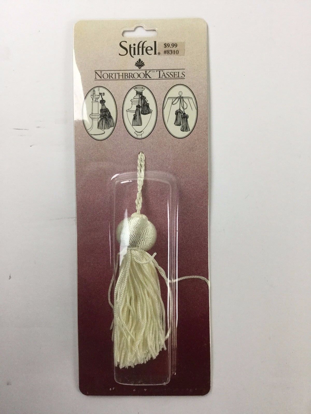 Lot of 12 Stiffel Northbrook Tassels,  8310 Ivory Key Color