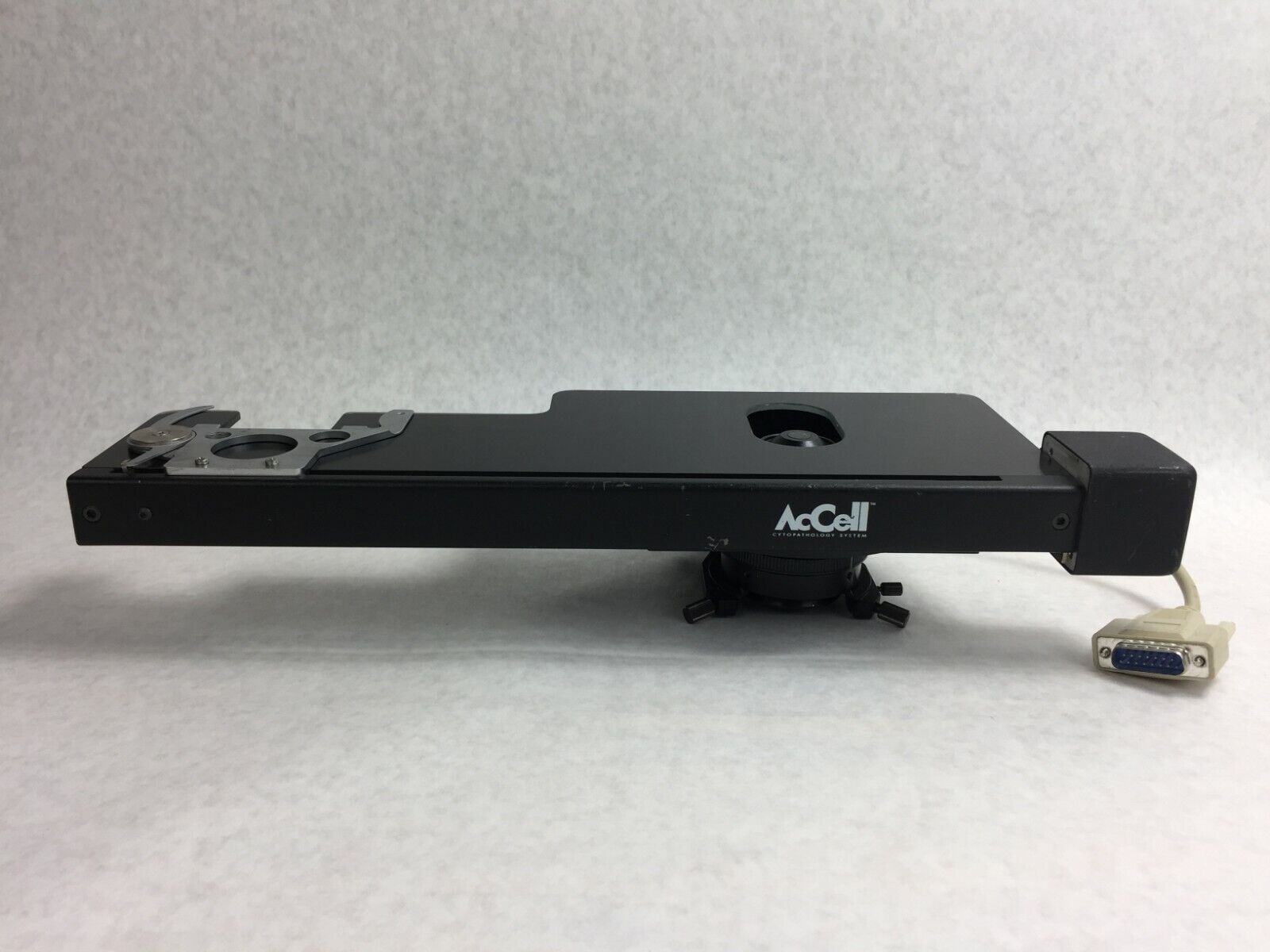 AcCell 2001 Cytopathology System ONLY Stage, Stage Clips and Condenser 1.25