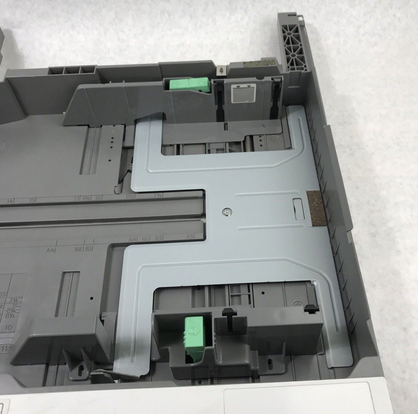 Ricoh Aficio MP5001 Gray and White Replacement Printer Part for Paper Tray 2