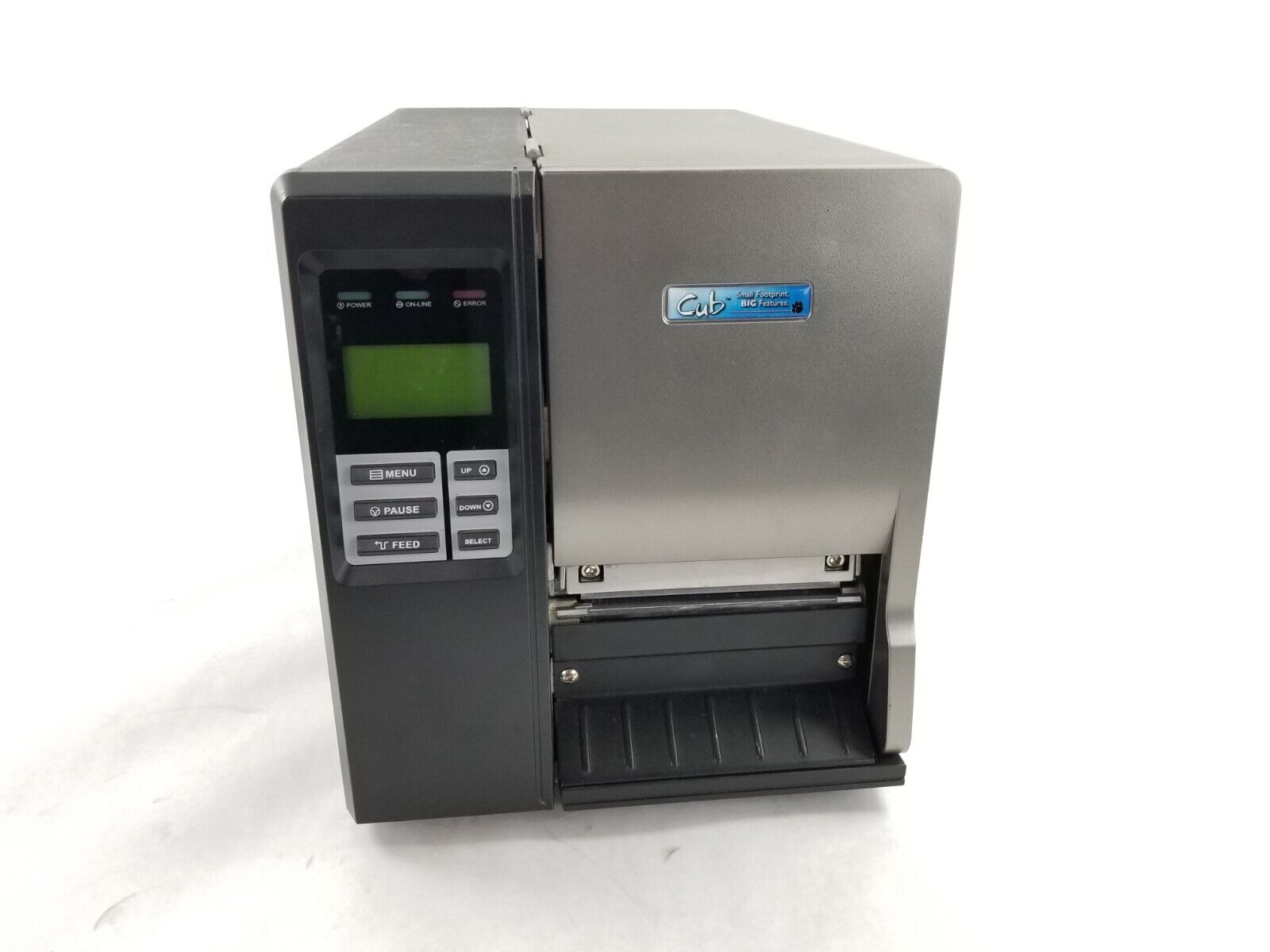 Cub CB-824i 203dpi Thermal Transfer Printer Parts or Repair Few Bad Pixels