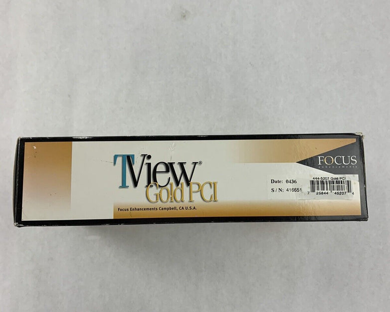 TView Gold PCI 444-5207  PC to Tv