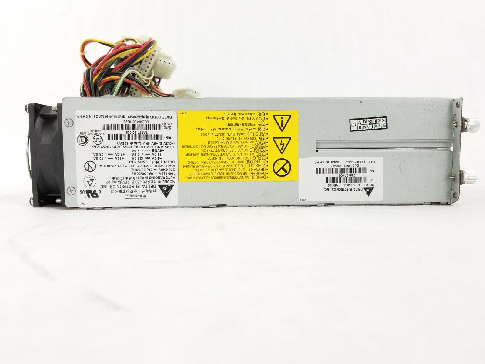 Delta Electronis RPS-350 B With 2 DPS-350AB A 350W Power Supply