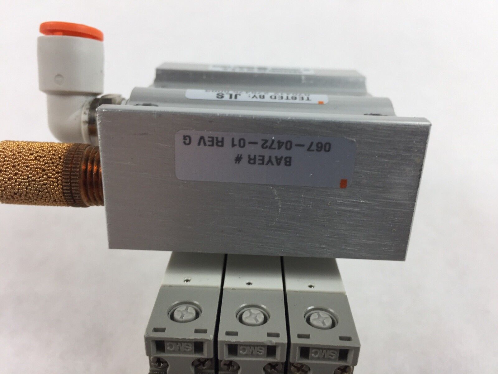 SMC Solenoid Valves. - Siemens 067-0472-01 Rev G