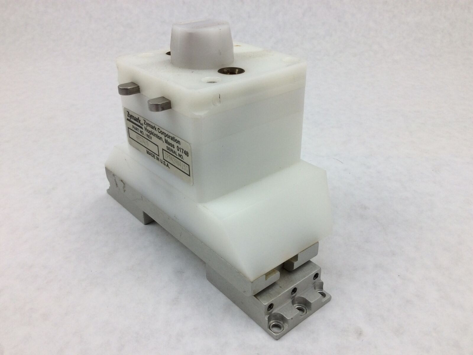 Zymark Corporation Model 49374 Rev. 0