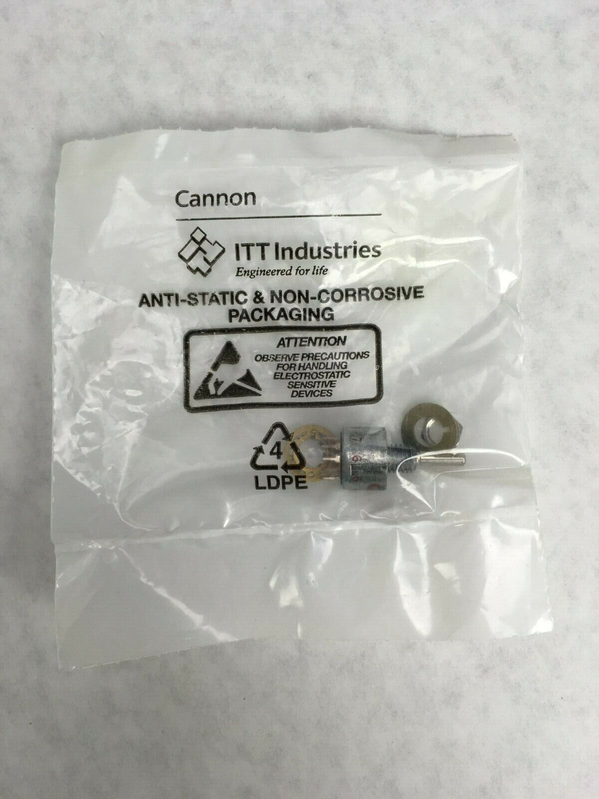 ITT Cannon® C&K C.R. 10 Pin Plug  Male
