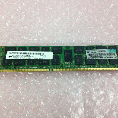 Micron PC3-10600 8GB SDRAM 1333 MHz DDR3 Memory MT36KSF1G72PZ- 1G4M1HE