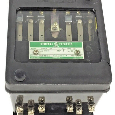 General Electric Relay Model 12HFA151A9H 120 Volt Multicontact CRACKED COVER