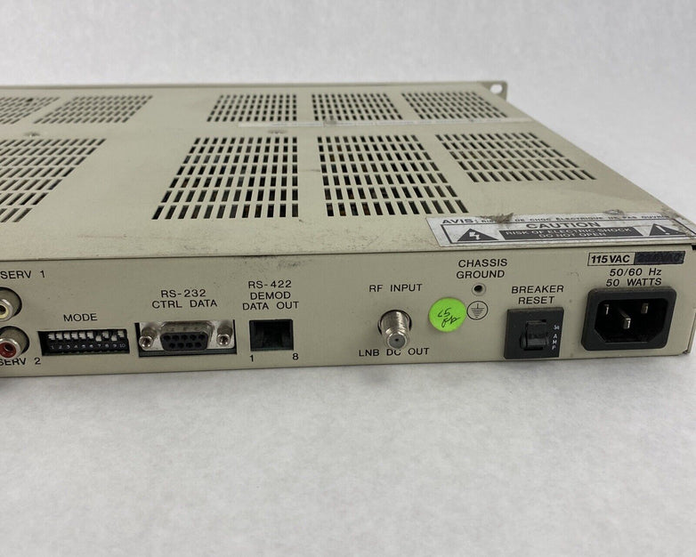 Wegener Communications Model DR96 Digital Audio Receiver