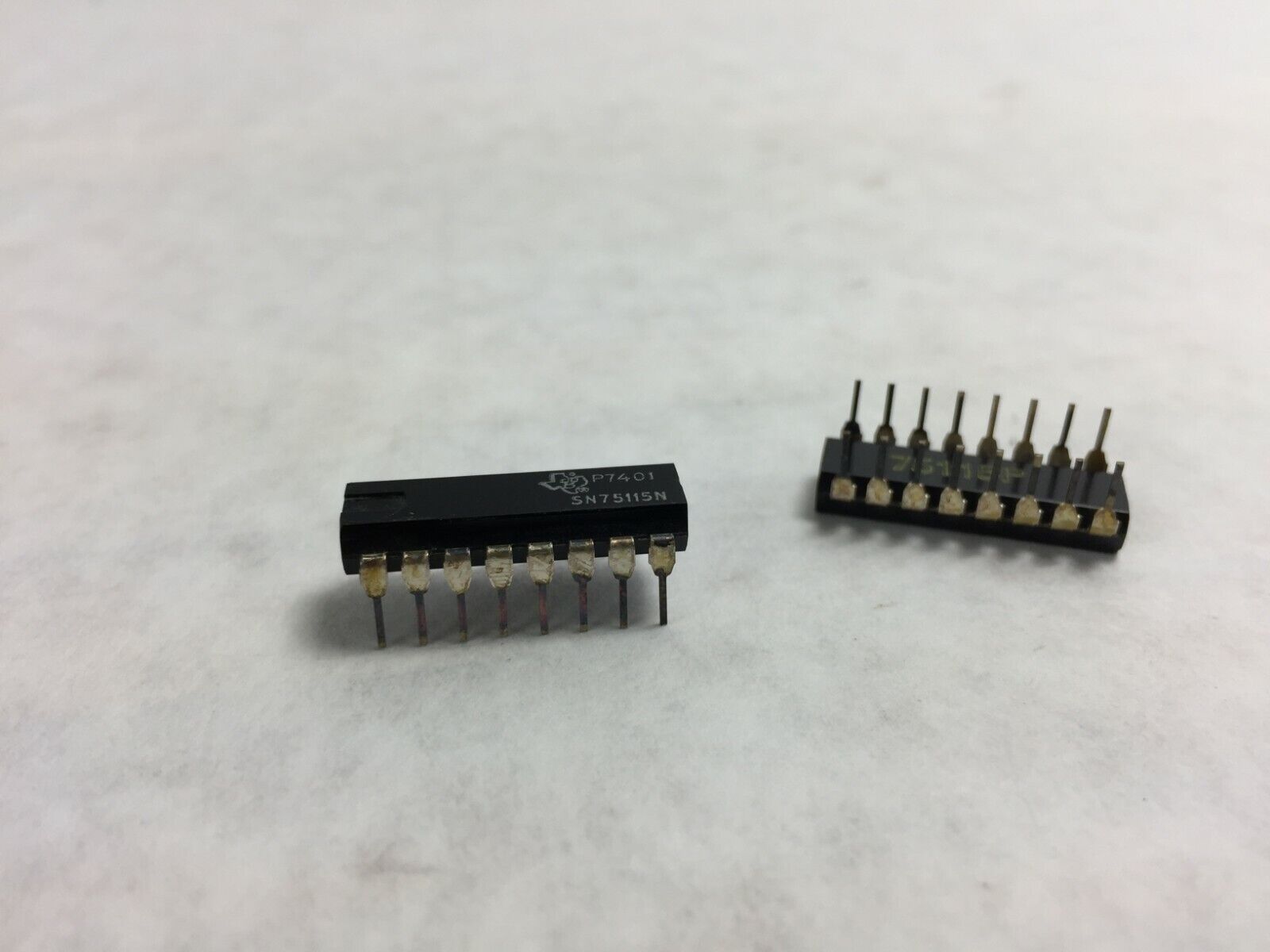 (10) Texas Instruments SN75115N Diff Line Receiver, Dual 18ns Dip-16  Lot of 10