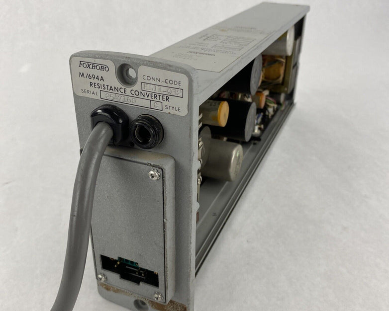 Foxboro 694AC-0AW-6 M/694A Resistance Converter Missing Side Panel