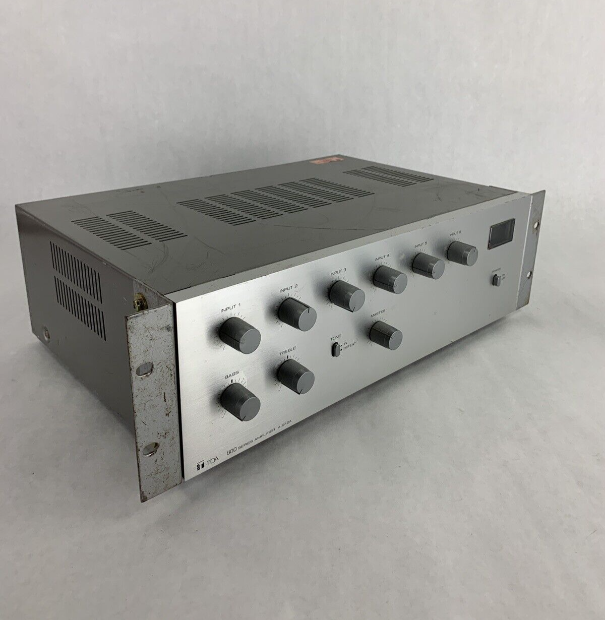 TOA A-912A 900 Series Mixer/Amplifier Missing Modular Cards Tested