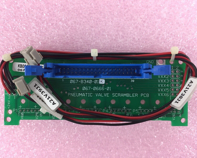 Siemens Bayer - 067-B340-01K - Pneumatic Value Scrambler PCB