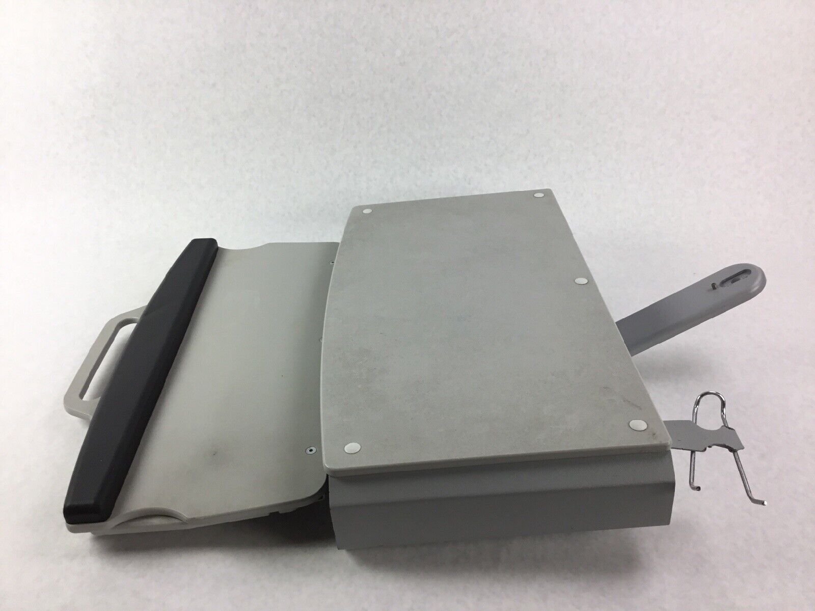 Wall Mount Medical Monitor + Keyboard Stand in the Style of Herman Miller