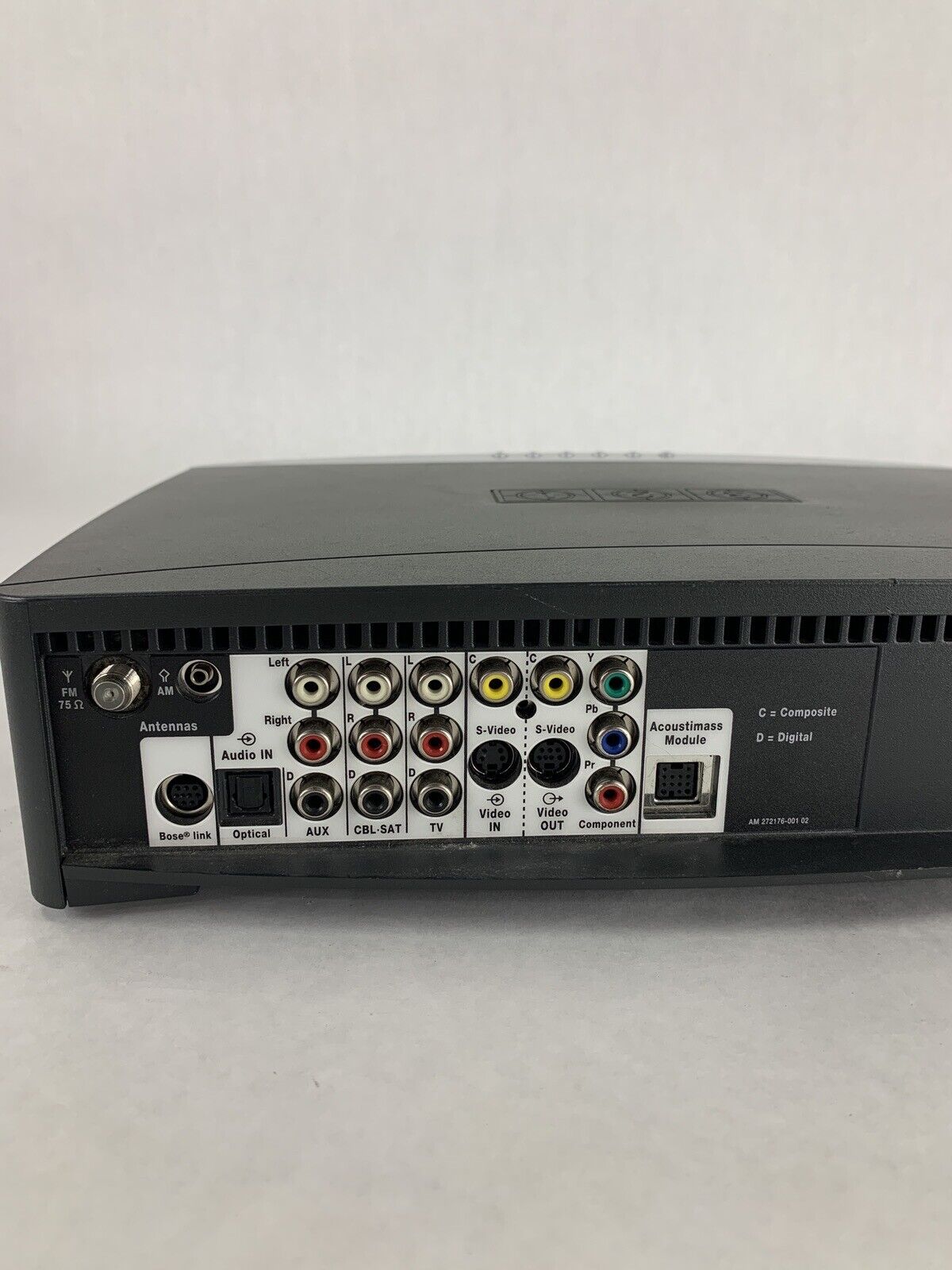 Bose Model av3-2-1 Series 2 Media Center with Speakers Untested