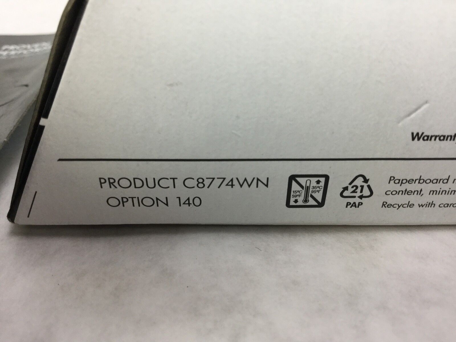 Genuine HP 02 Light Cyan Cartridge C8774WN, Lot of 2, NEW Sealed