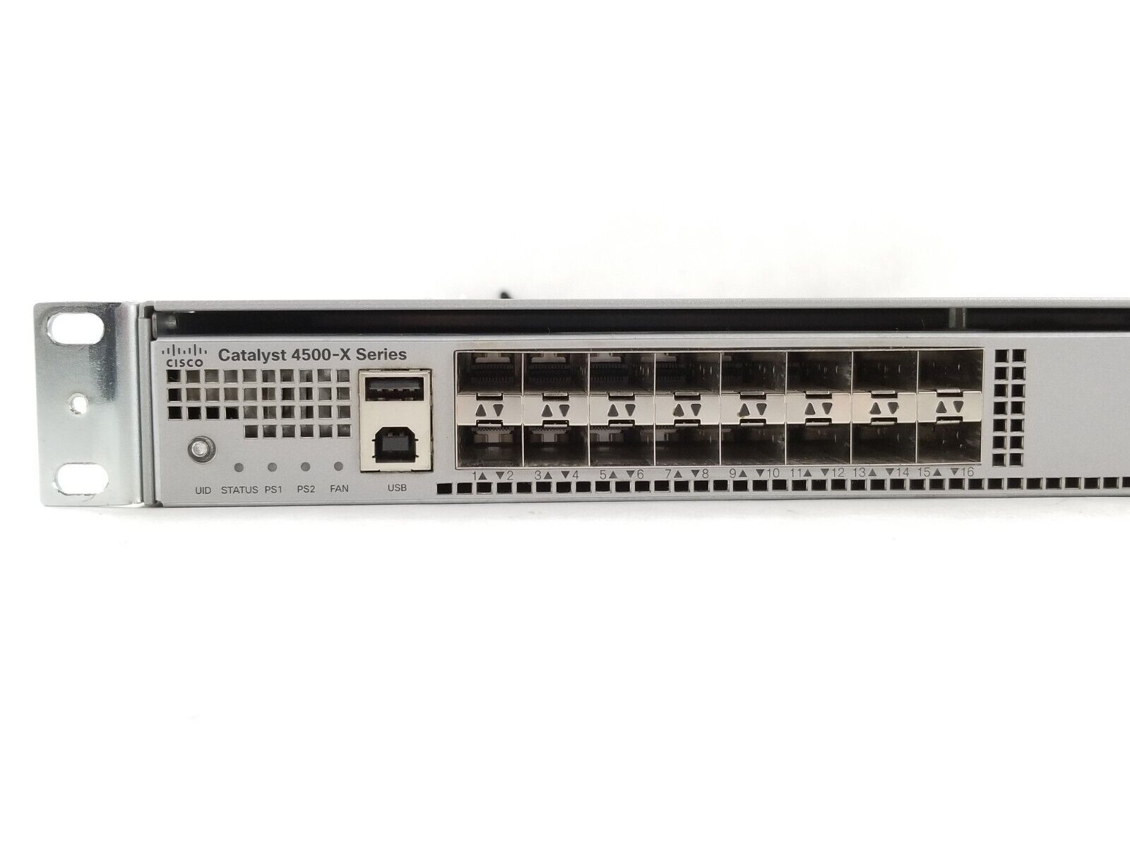 Cisco Catalyst 4500-X WS-C4500X-16SFP+ V03 16-Port 10GB Network Switch 2x 750W