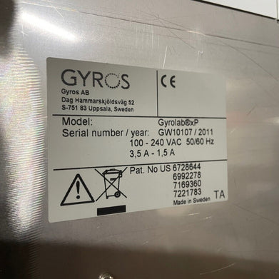 Gyros AB Gyrolab xP Immunoassays Laboratory Analysis System, GW10107, 2011