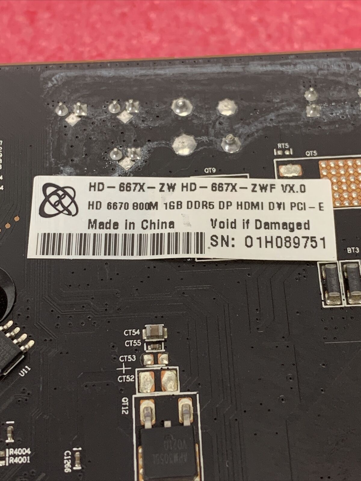 XFX Radeon HD 6670 1GB GDDR5 Graphics Card