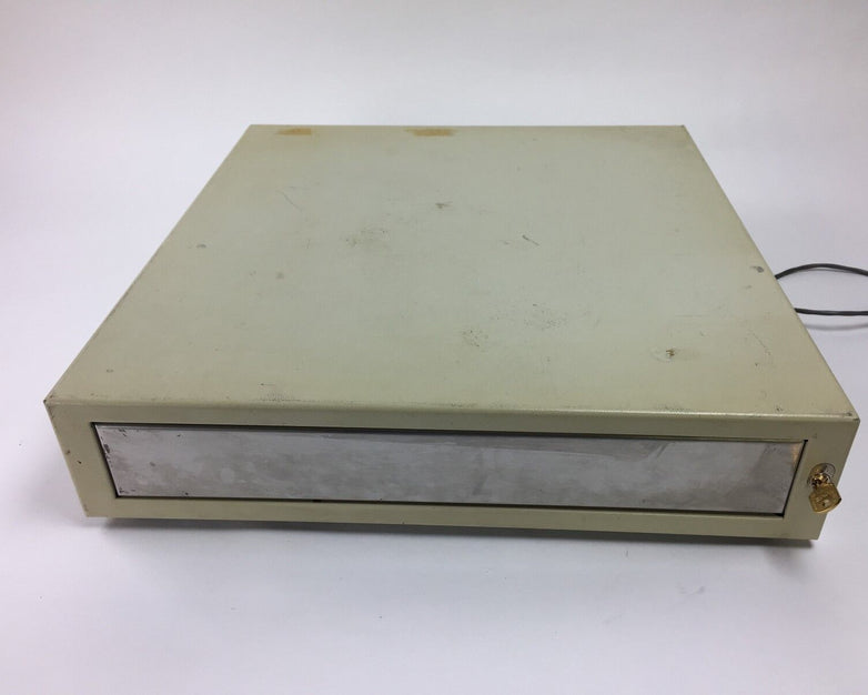 MMF Industries Model ECD 232 Vintage POS Retail Cash Drawer Register, 4V, 12V