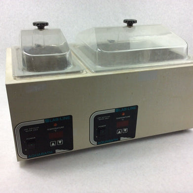 Lab Line 18802 Heated Aqua Bath Digital Dual Water Bath