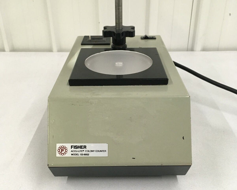 Fisher 133-8002 Accu-lite Illuminated Benchtop Magnifying Colony Counter
