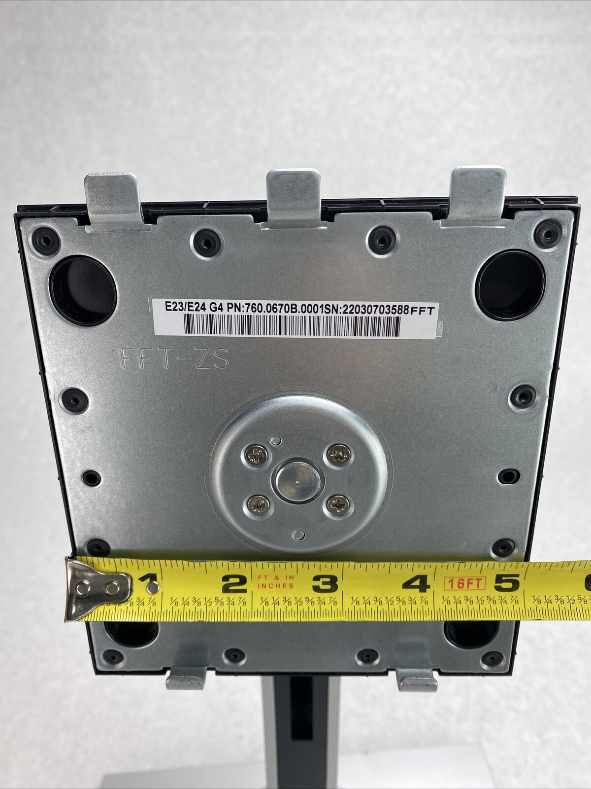 HP L98111-001 Silver Monitor Stand 760.0670x for E23 E24 G4 HP L98111-001 Silver Monitor Stand 760.0670x for E23 E24 G4