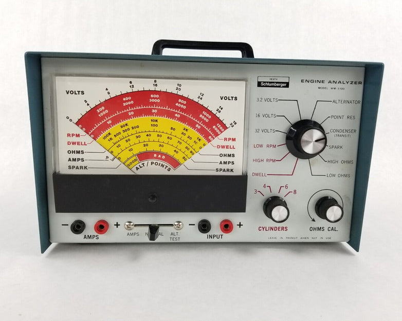 Heath Schlumberger Engine Analyzer Model WM-5100