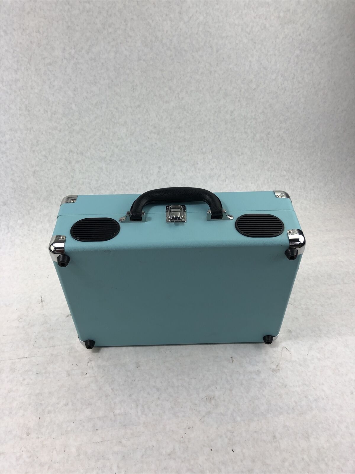 1 By One Vintage Turntable Turquoise Blue - No Power Adapter Included