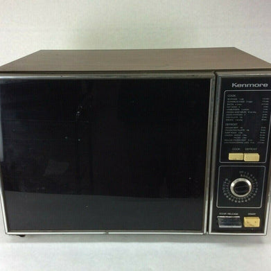 Vintage 1979 Kenmore Sears Microwave Wood Grain Model 564.9938010