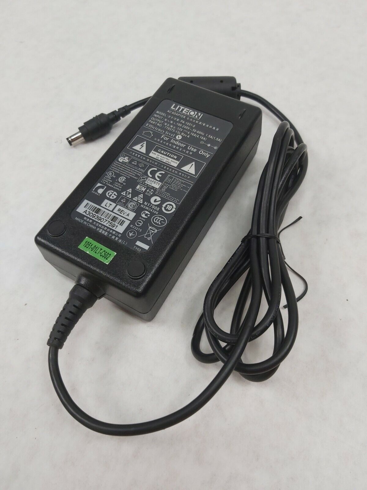Liteon Power Supply AC Adapter PA-1051-0 770375-13L 60W 12V 4.16A UNTESTED