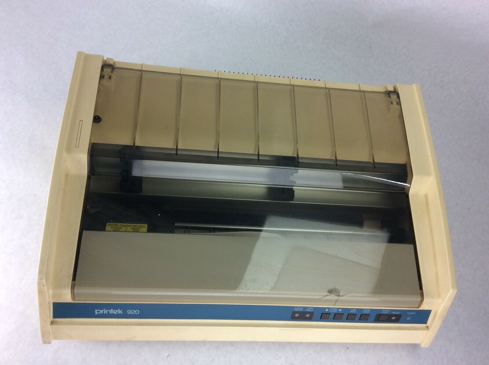 Printek Model 920 Dot Matrix Printer Serial