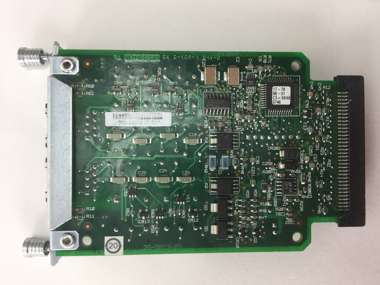 Cisco 73-8219-06 2-Port Voice Interface Card Router