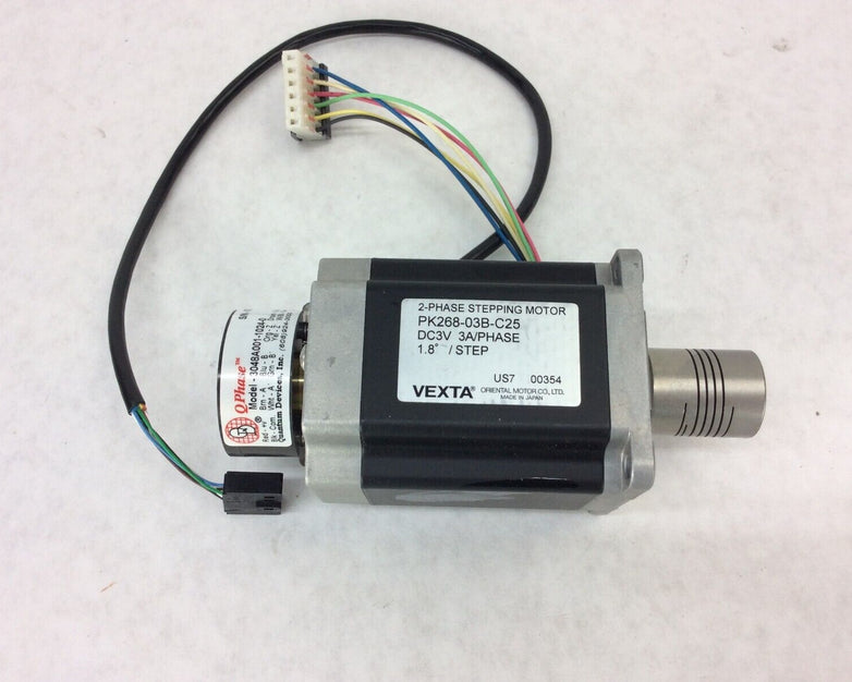 Oriental Vexta PK268-03B-C25 1.8° Step Motor 3V 3048A001-1024-0