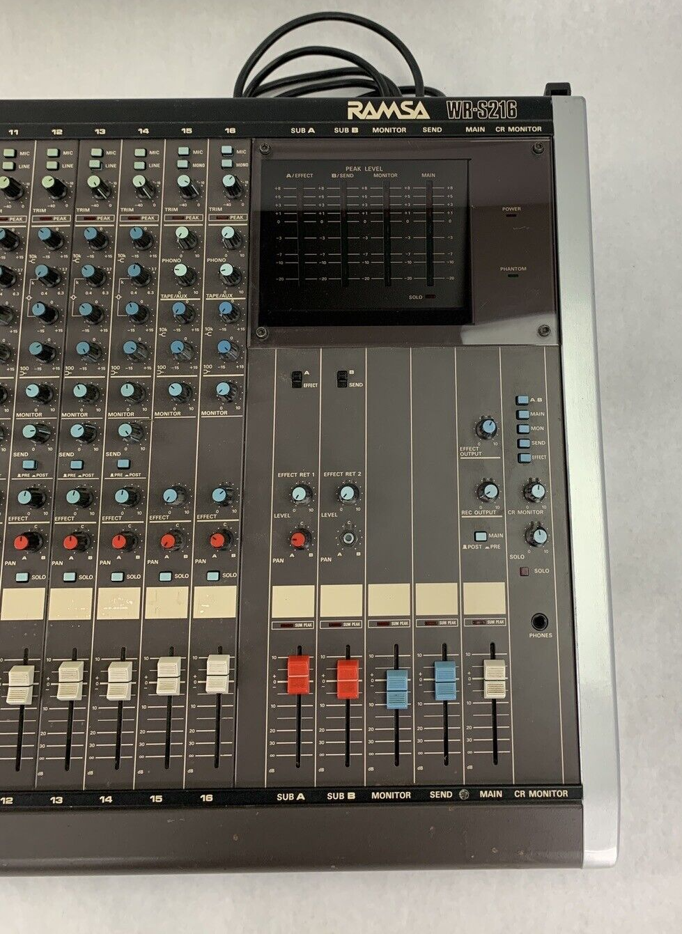 Panasonic Ramsa WR-S216 16 Channel Analog Mixer Audio Mixing Console Tested