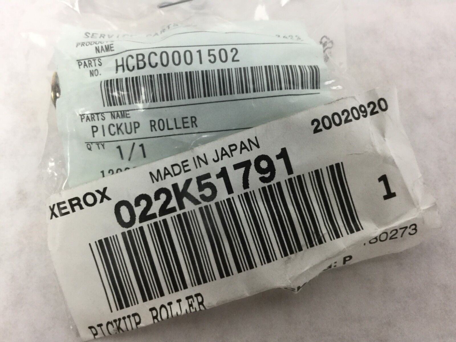 Genuine Xerox Pickup Roller HCBC0001502 (022K51791)